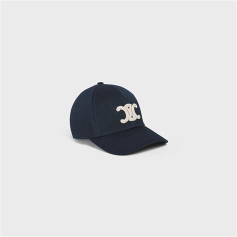 celine baseball caps|celine triomphe baseball hat.